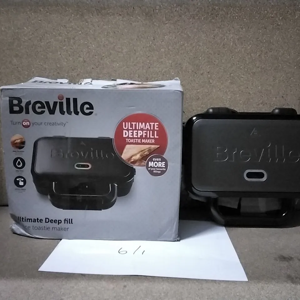 BOXED BREVILLE TOASTIE MAKER 