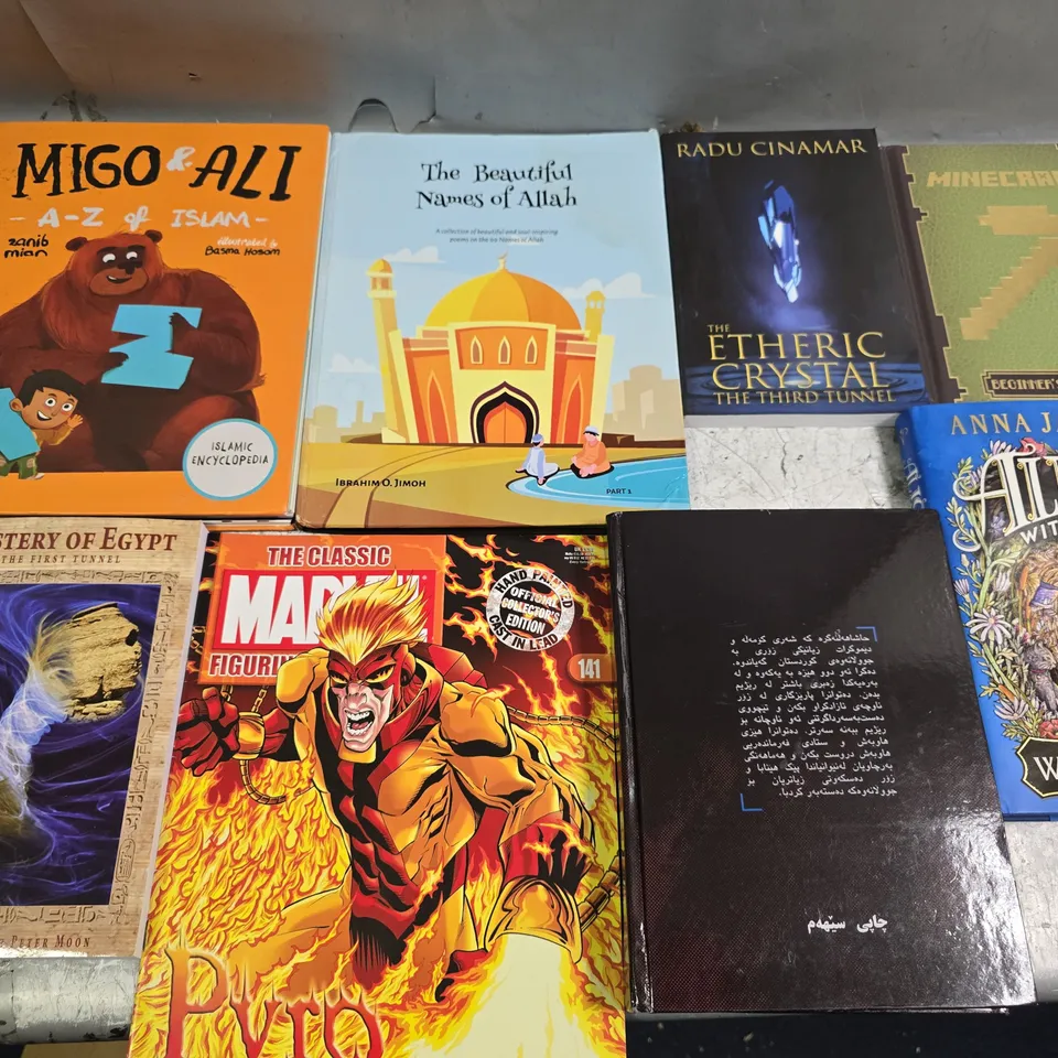 LARGE QUANTITY OF ASSORTED FICTION & NON-FICTION BOOKS - COLLECTION ONLY