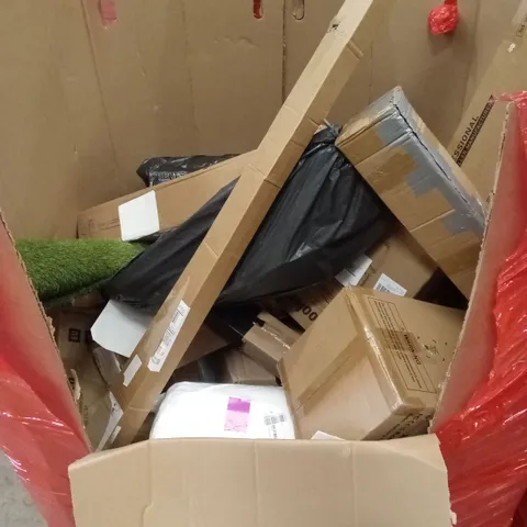 PALLET OF ASSORTED HOUSEHOLD GOODS AND PRODUCTS TO INCLUDE; RETRACTABLE BABY GATE, INSECT KILLER, FOOD PROCESSOR, AIR COOLERS ETC