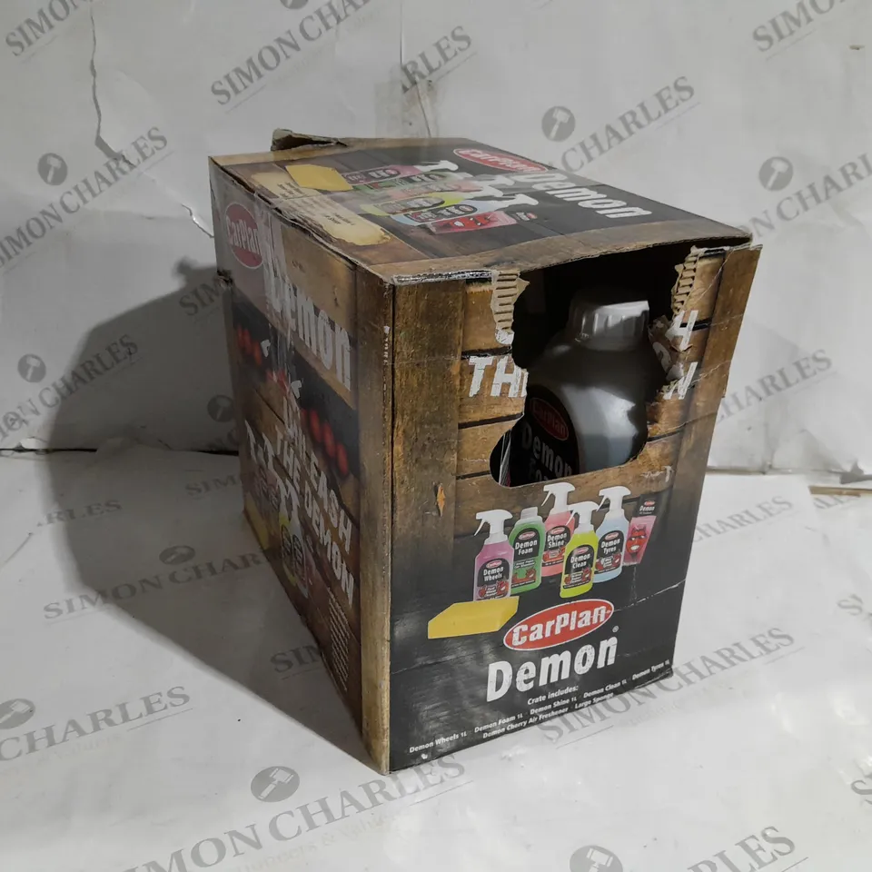 BOXED CARPLAN DEMON CAR CARE CRATE 