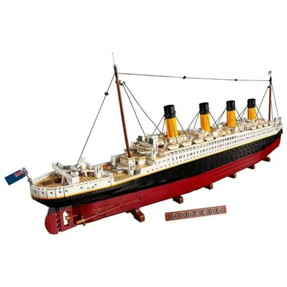 BOXED TILLEY RMS TITANIC BUILDING REPLICA MODEL COLLECTIBLE SHIP 9090