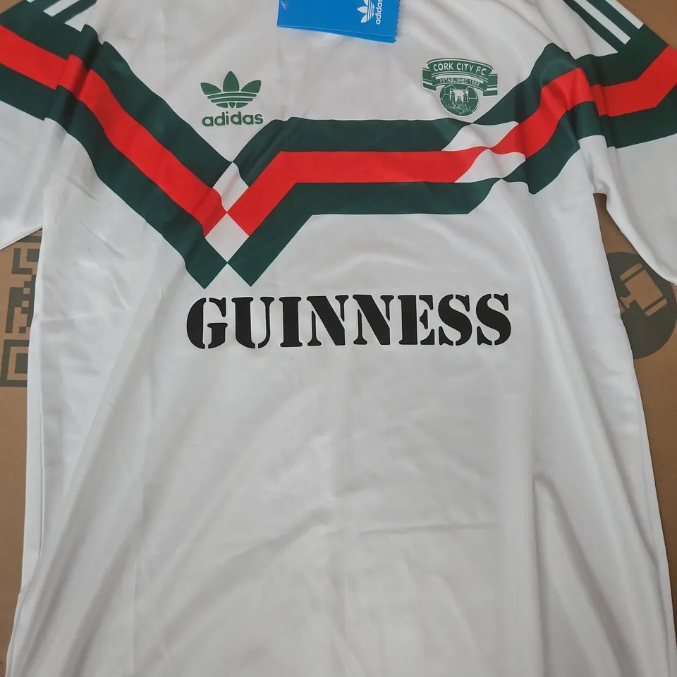 ADIDAS CORCK CITY FOOTBALL JERSEY SIZE LARGE