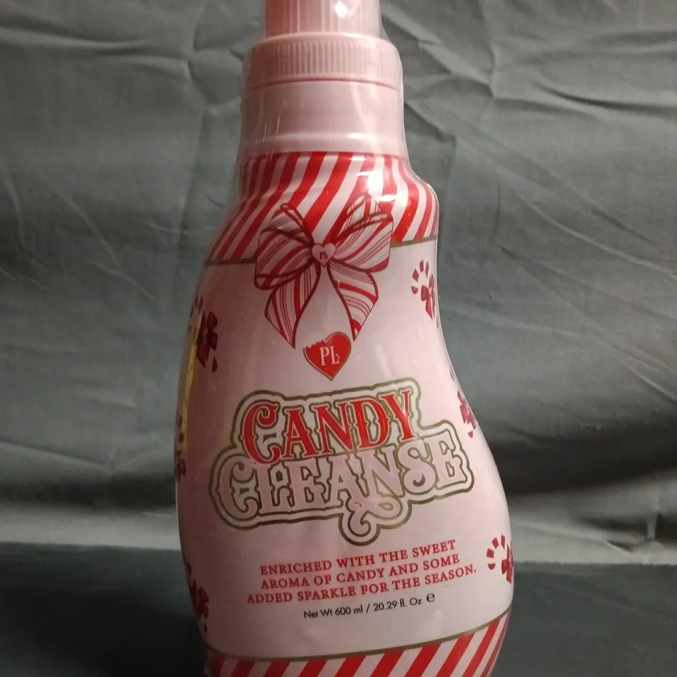 PLOUISE CANDY CLEANSE BODY WASH – 600 ML – PINK BOTTLE