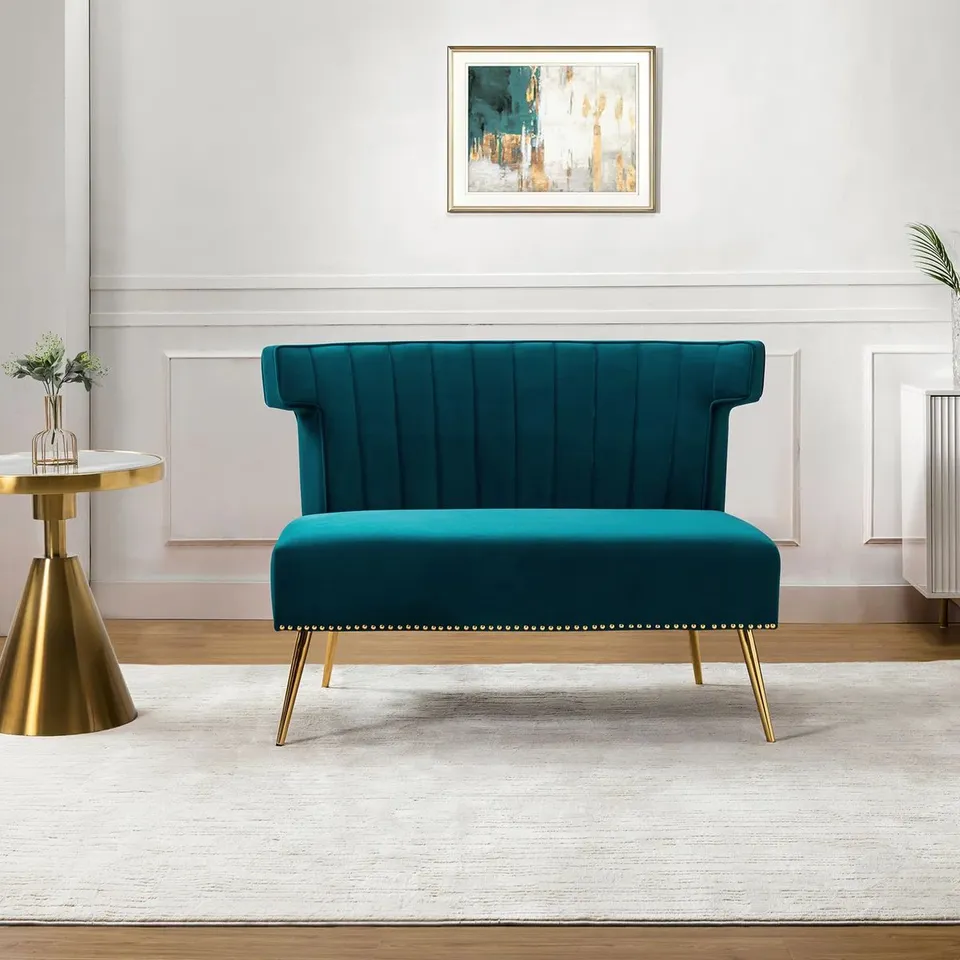 CADMUS CONTEMPORARY ARMLESS SOFA - IVORY