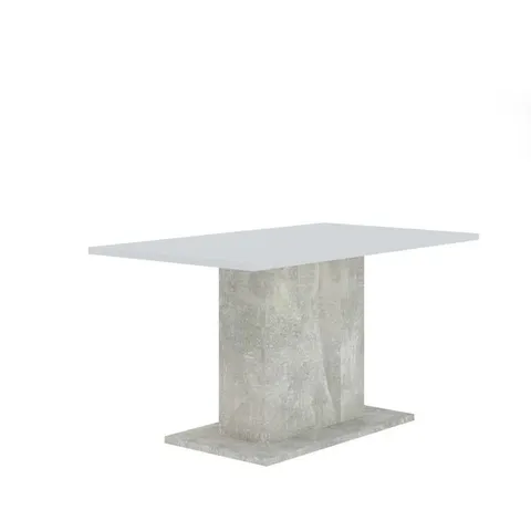 BOXED KONAN RECTANGULAR 80CM L × 138CM D DINING TABLE (2 BOXES)