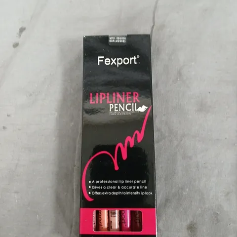 FEXPORT LIP LINER PENCIL SET – 12 PIECES, ASSORTED SHADES