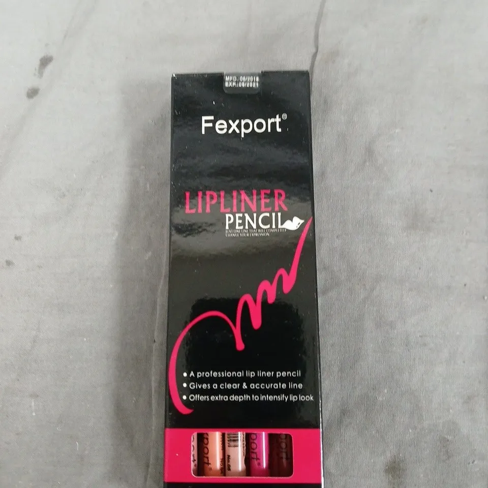 FEXPORT LIP LINER PENCIL SET – 12 PIECES, ASSORTED SHADES
