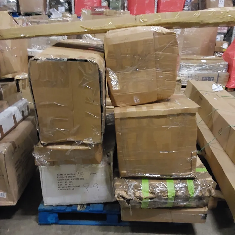 PALLET TO CONTAIN ASSORTED DESIGNER BOXED FURNITURE AND FURNITURE PARTS