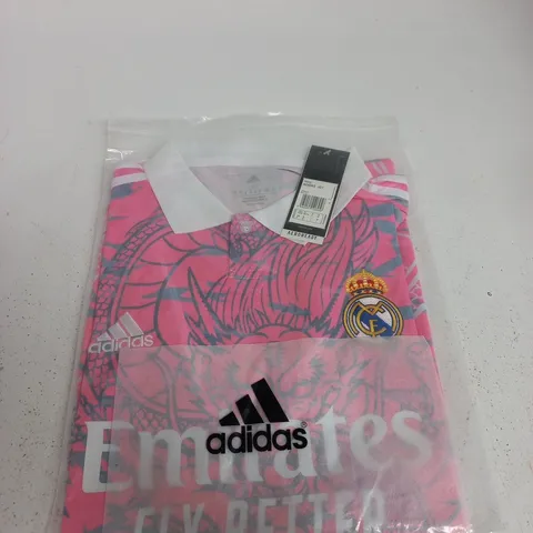 BAGGED REAL MADRID 'PINK DRAGON' SPECIAL EDITION SHIRT 2025/26 - SIZE M