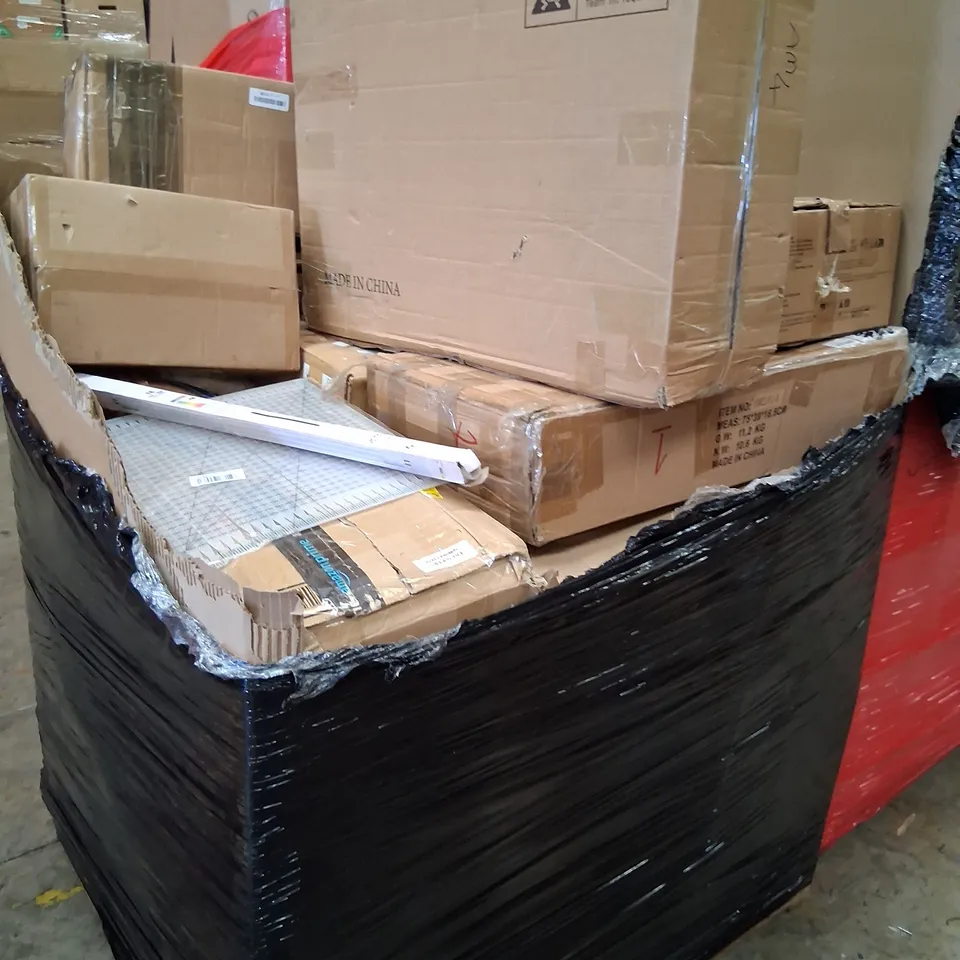 PALLET CONSISTING OF A LARGE QUANTITY OF ASSORTED HOUSEHOLD AND ELECTRICAL PRODUCTS AND ACCESSORIES TO INCLUDE;
