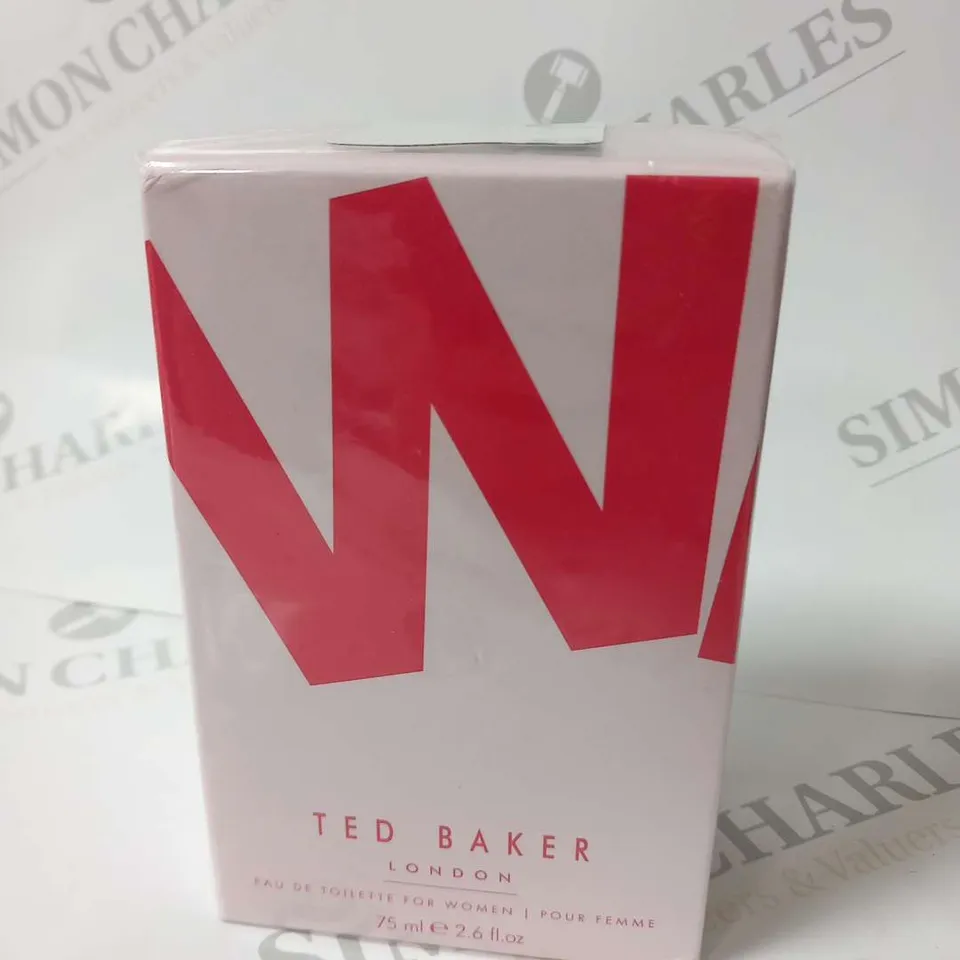 BOXED AND SEALED W TED BAKER EAU DE TOILETTE 75ML