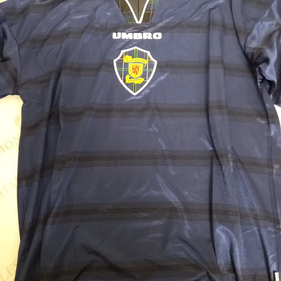 UMBRO YAPA TECH SCOTTISH FOOTBALL ASSOCIATION SHIRT - 2XL
