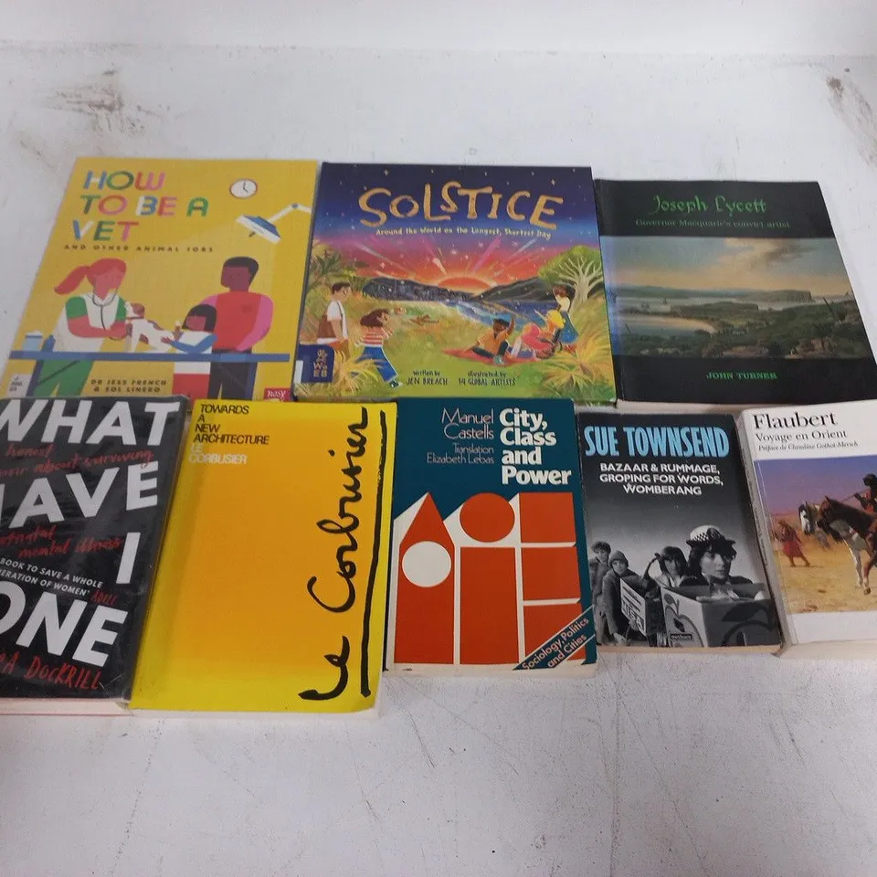 LARGE QUANTITY OF ASSORTED BOOKS TO INCLUDE CLASS, CITY AND POWER, KINGDOM OF THE WICKED AND VARIOUS KIDS BOOKS