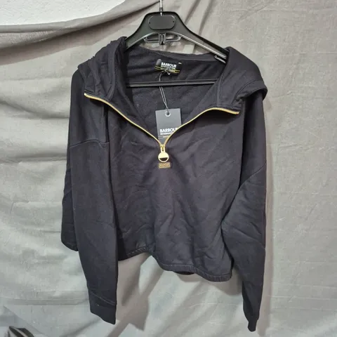 BARBOUR INTERNATIONAL WOMEN'S LIGHTWEIGHT JACKET, UK 18 (EU 44), BLACK