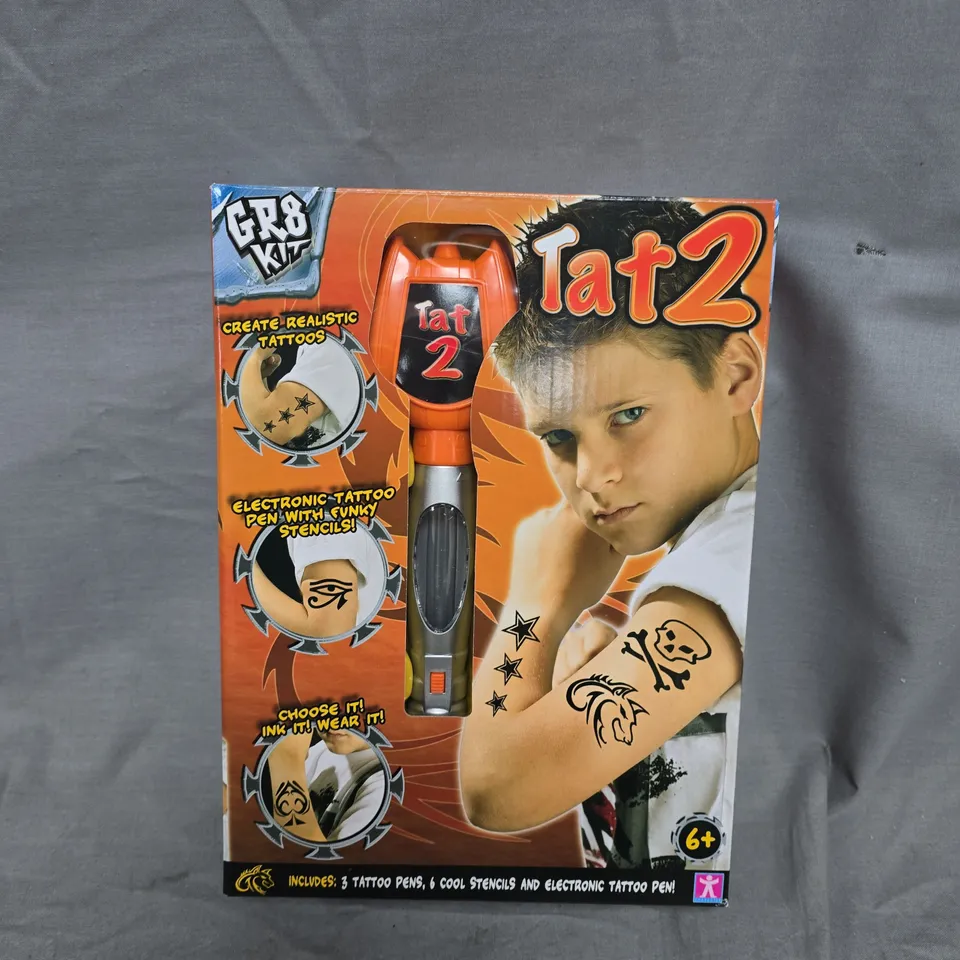 BOXED GR8 KIT TAT2 TATTOO PEN RRP £17.99