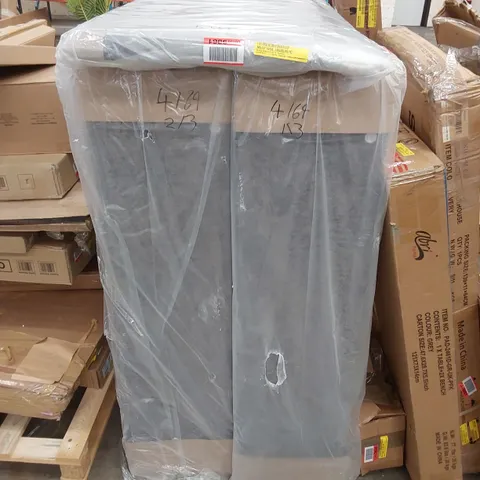 WRAPPED VARBERG DIVAN BED WITH 24" HEADBOARD (3 PIECES)