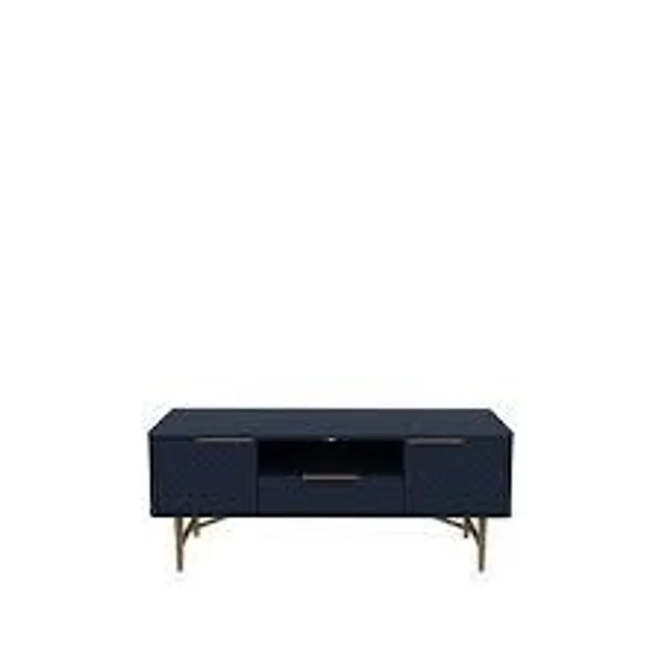 BRAND NEW BOXED MELODY TV UNIT IN NAVY BLUE (1 BOX)