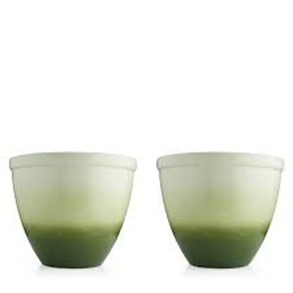 GRUMPY GARDENER SET OF 2XL OMBRE PLANTERS