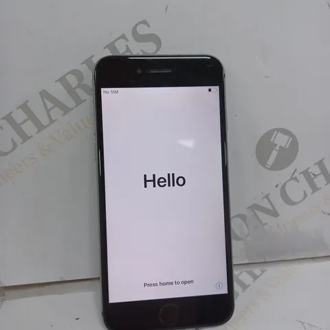 IPHONE MODEL A1586 IN SILVER