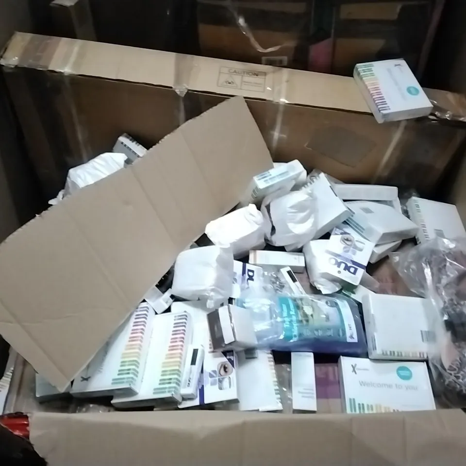 PALLET OF ASSORTED PRODUCTS AND HOUSEHOLD GOODS TO INCLUDE;ELECTRIC WATER HEATER,CHANDELIER,SHOE RACK