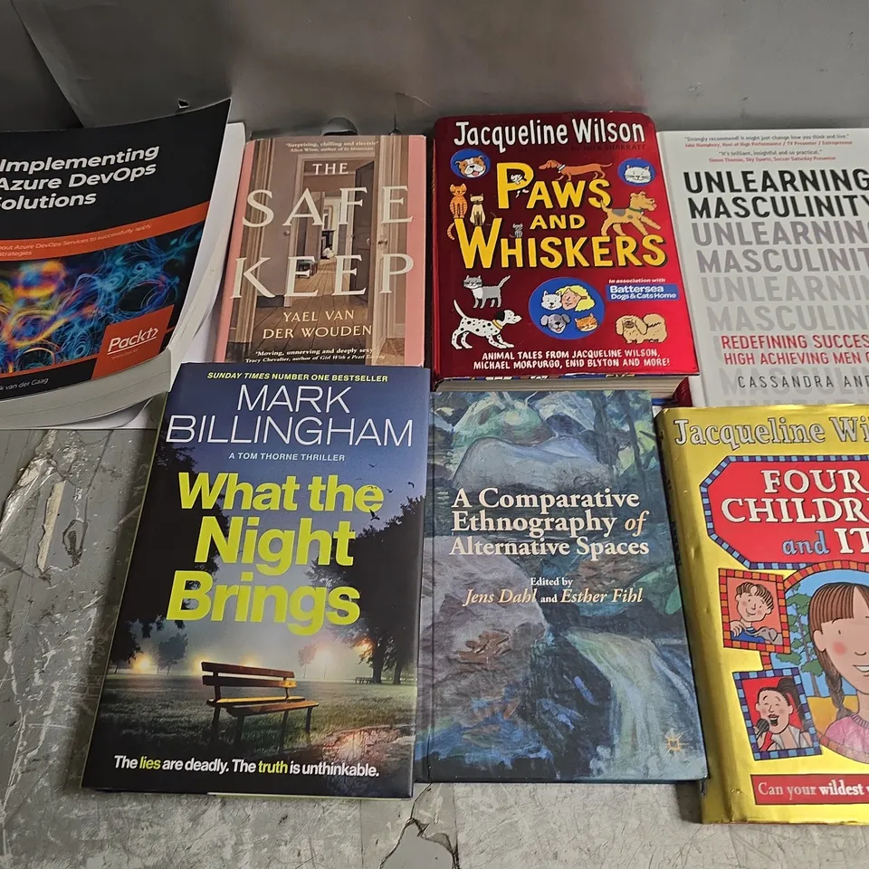 LARGE QUANTITY OF ASSORTED FICTION & NON-FICTION BOOKS - COLLECTION ONLY