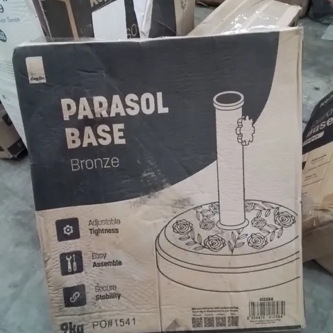 BOXED KEPLIN BRONZE PARASOL BASE