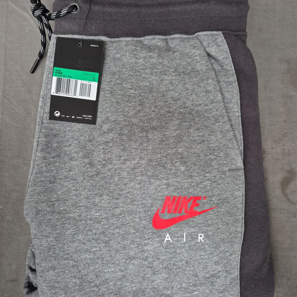 NIKE MEN'S TRACKSUIT BOTTOMS IN GREY SIZE XL