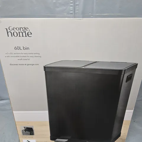 GEORGE HOME 60L BIN - COLLECTION ONLY