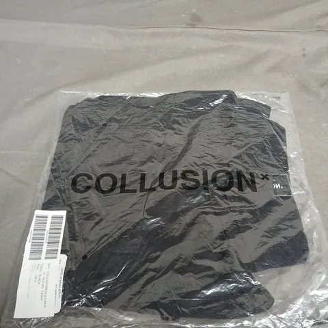 COLLISION LONG SLEEVE ROLL NECK TOP SIZE UK 6