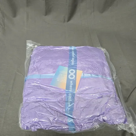 SEALED OODIE ADULT OVERSIZED HOODED BLANKET - PURPLE 