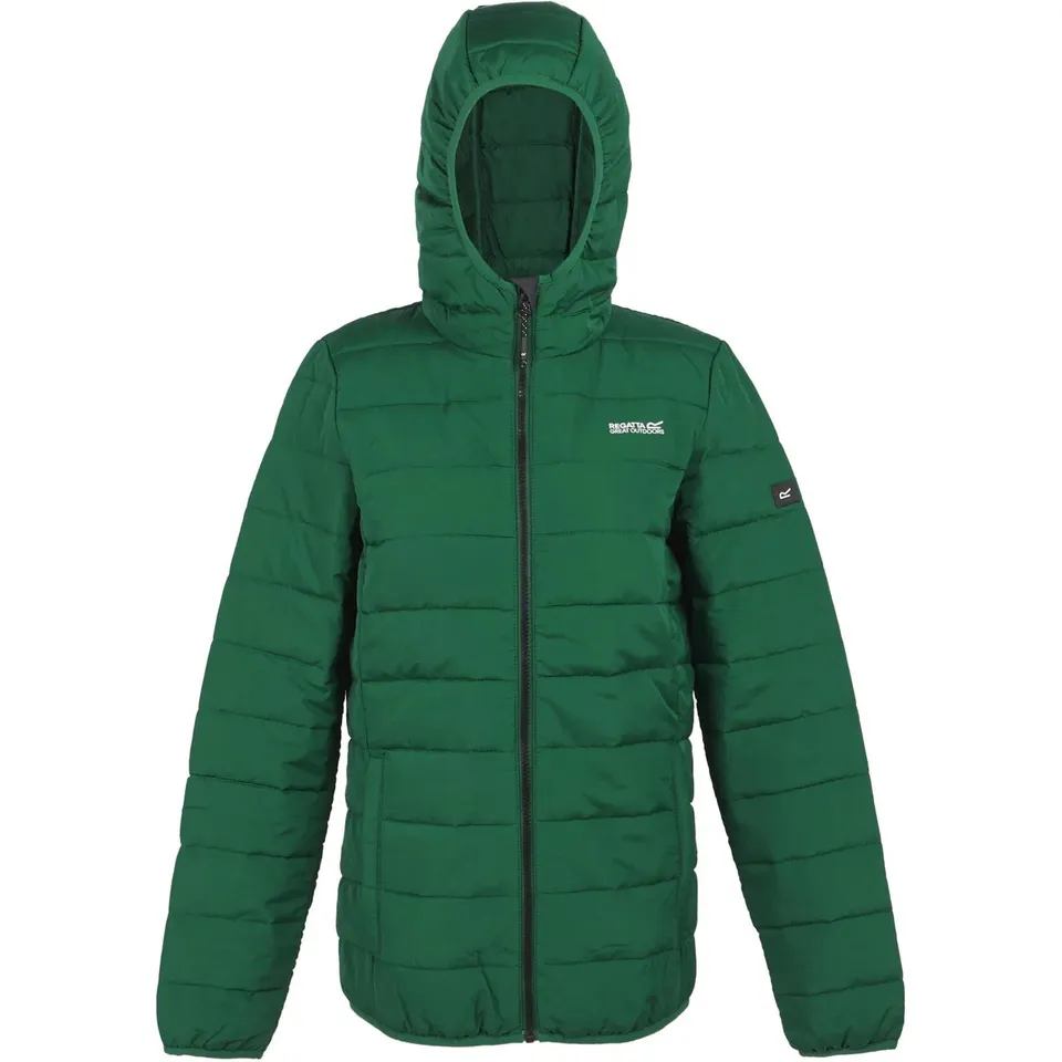 BRAND NEW REGATTA WOMENS HELFA INSULATED QUILTED JACKET IN RAIN FOREST SIZE UK 12