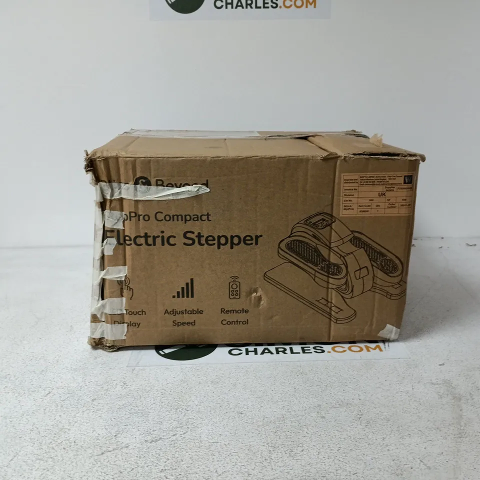 BLISS AND BEYOND STEP PRO COMPACT ELECTRIC STEPPER BOXED