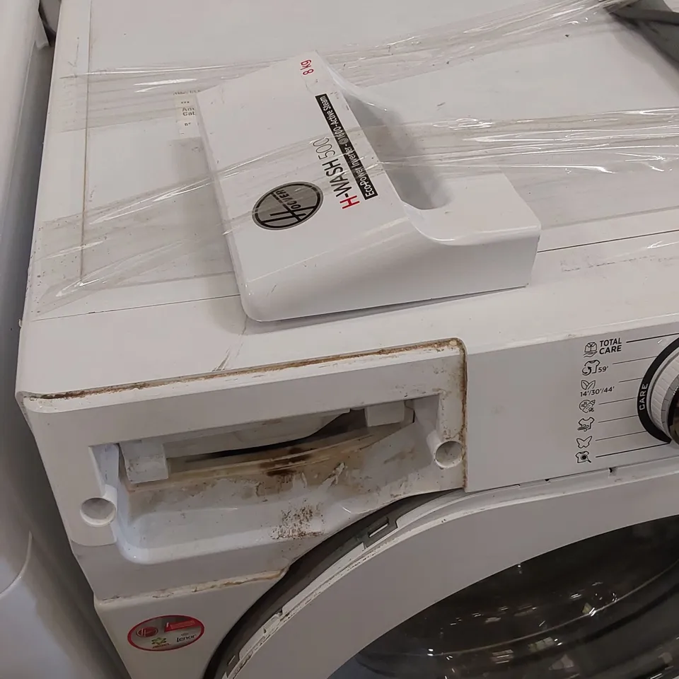HOOVER H-WASH 500 FREESTANDING 8KG WASHING MACHINE IN WHITE