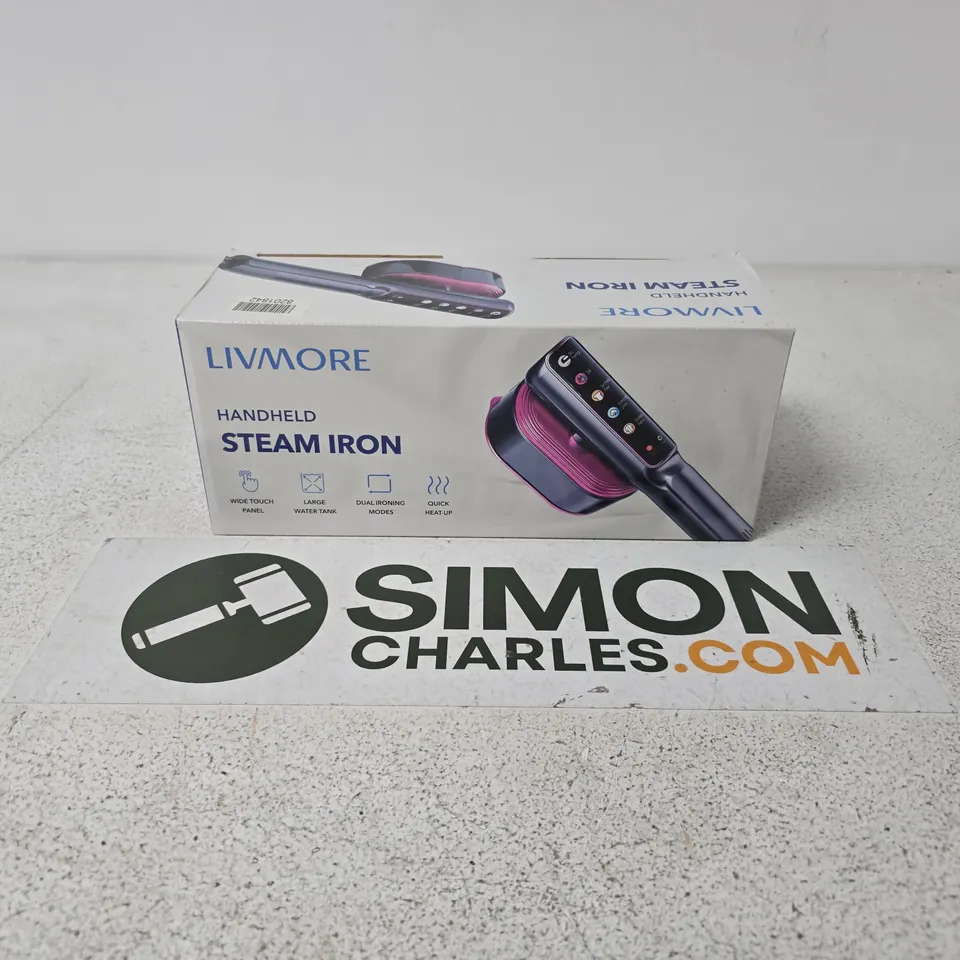 BOXED LIVMORE STEAM IRON