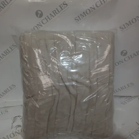 BOXED COZEE HOME VELVETSOFT HEATED THROW IN STONE