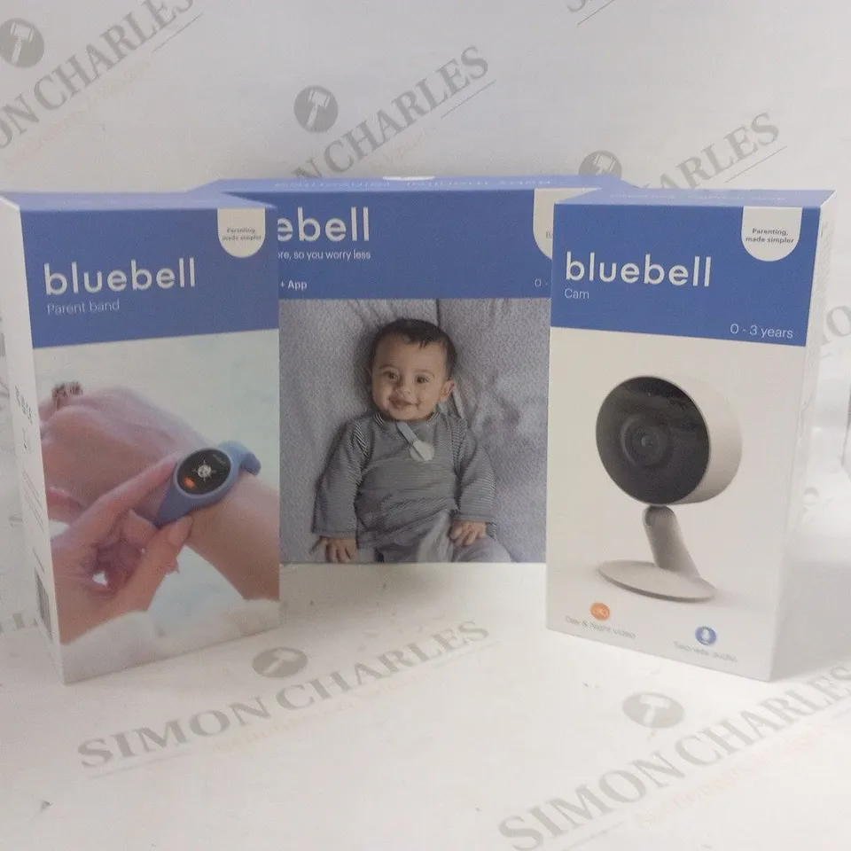 BOXED BLUEBELL ULTIMATE 9 IN 1 BABY MONITOR