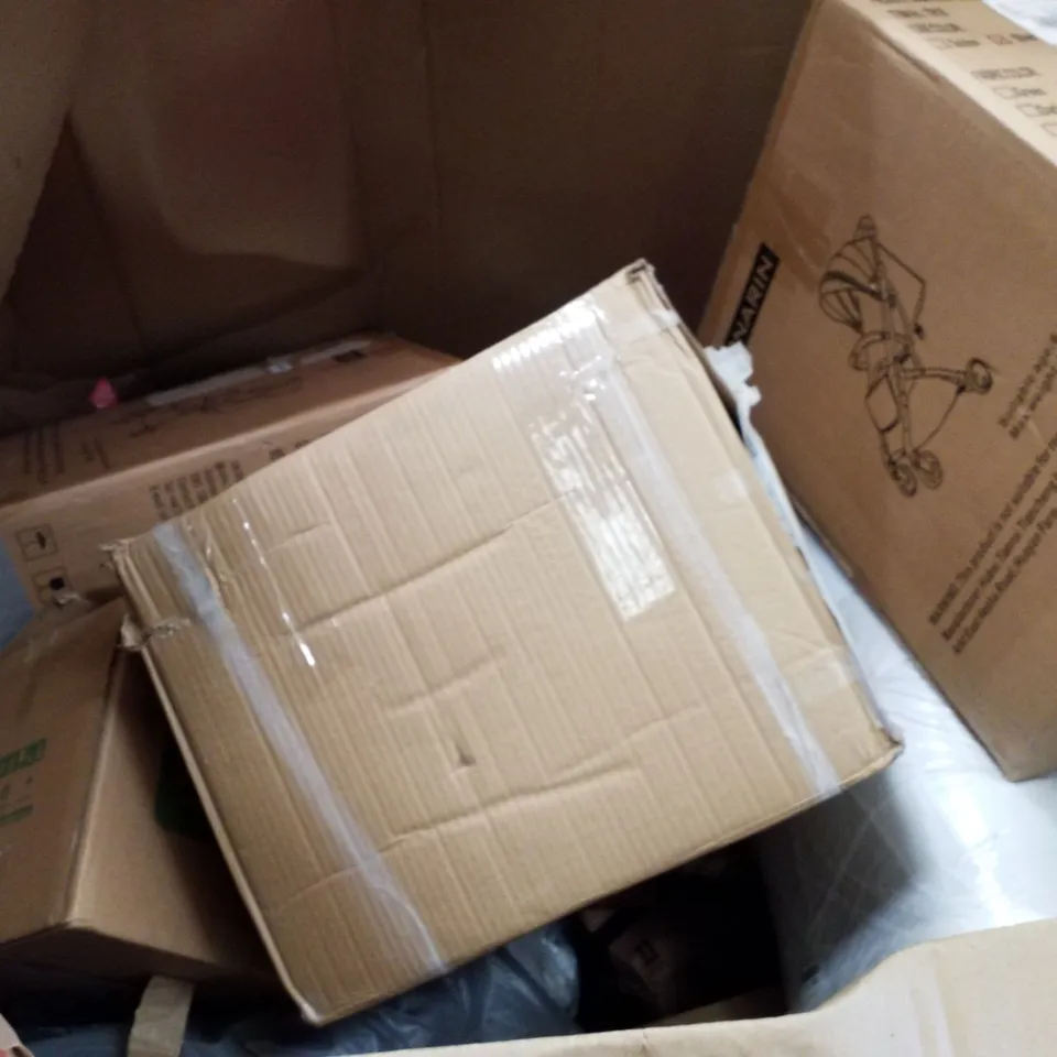 PALLET OF ASSORTED PRODUCTS INCLUDING HOMIDEC DRYING RACK, PUSHCHAIR, TOILET SEAT, SCOVILLE PAN  