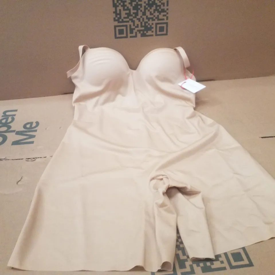 BOX CONTAINING APPROXIMATELY 3X BRAND NEW MAGISCULPT BODYSUITS - COLOUR ALMOND - SIZE 36DD