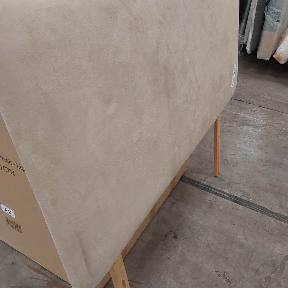 DESIGNER 120cm SMALL DOUBLE SIZE FABRIC UPHOLSTERED HEADBOARD