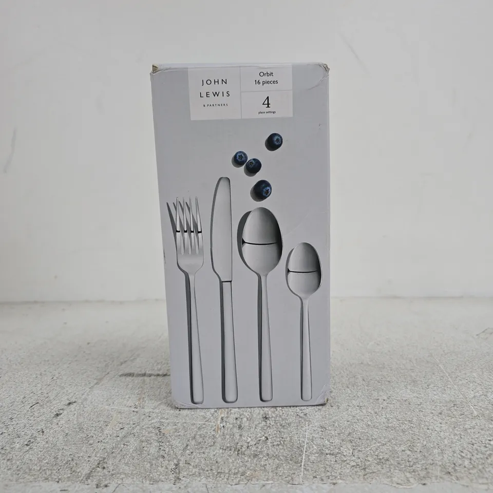 JOHN LEWIS ORBIT CUTLERY SET