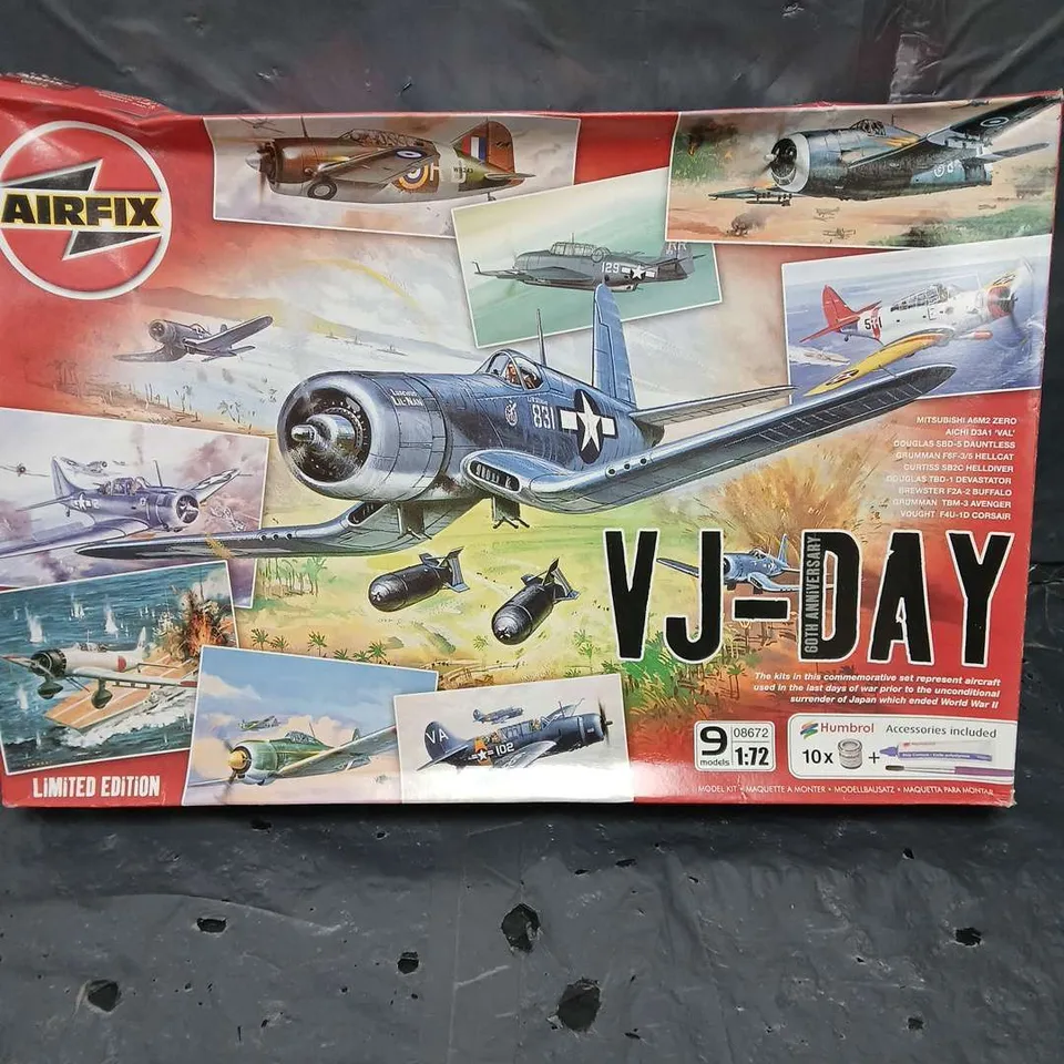 BOXED AIRFIX VJ-DAY MODEL KIT 