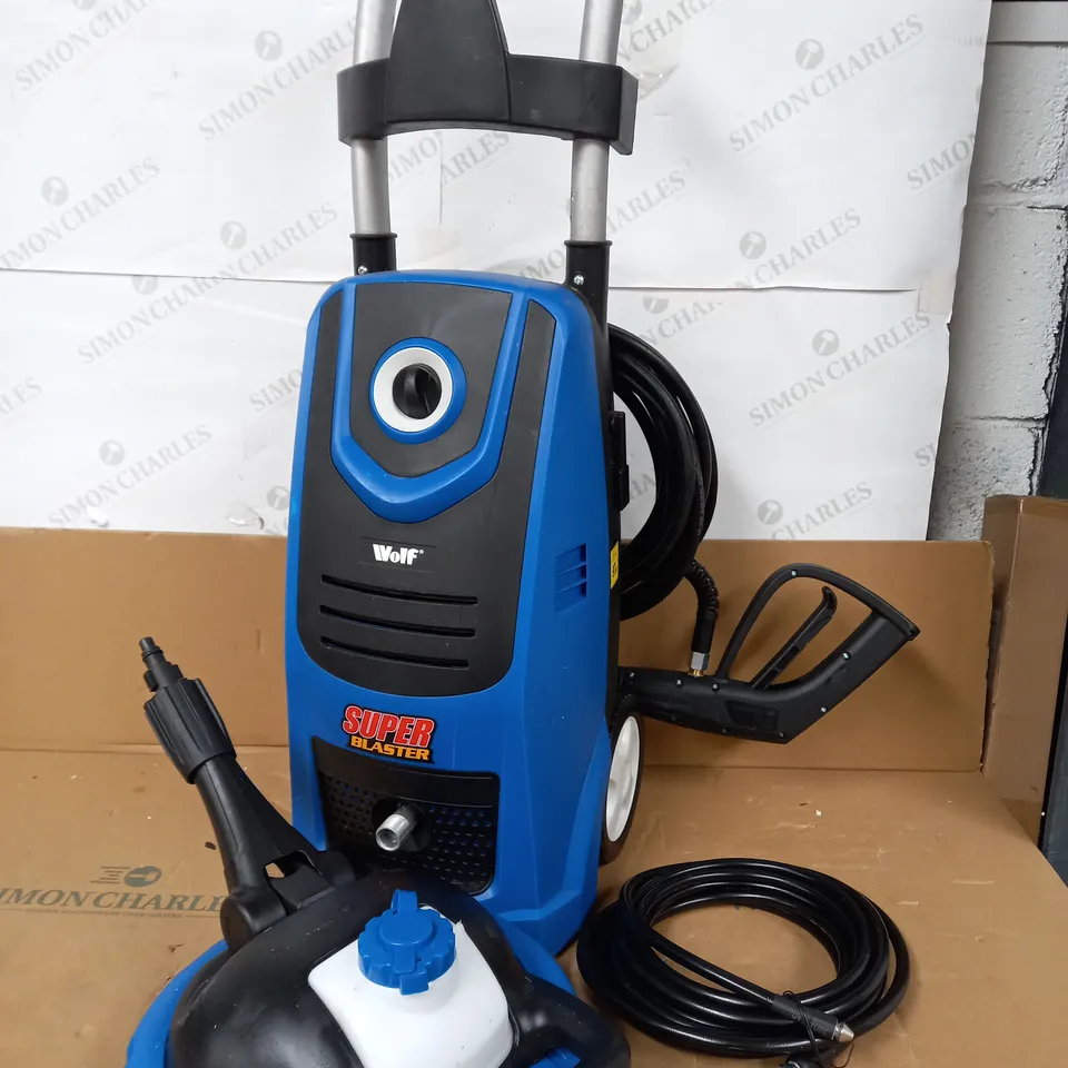 WOLF SUPER BLASTER PRESSURE WASHER BLUE 