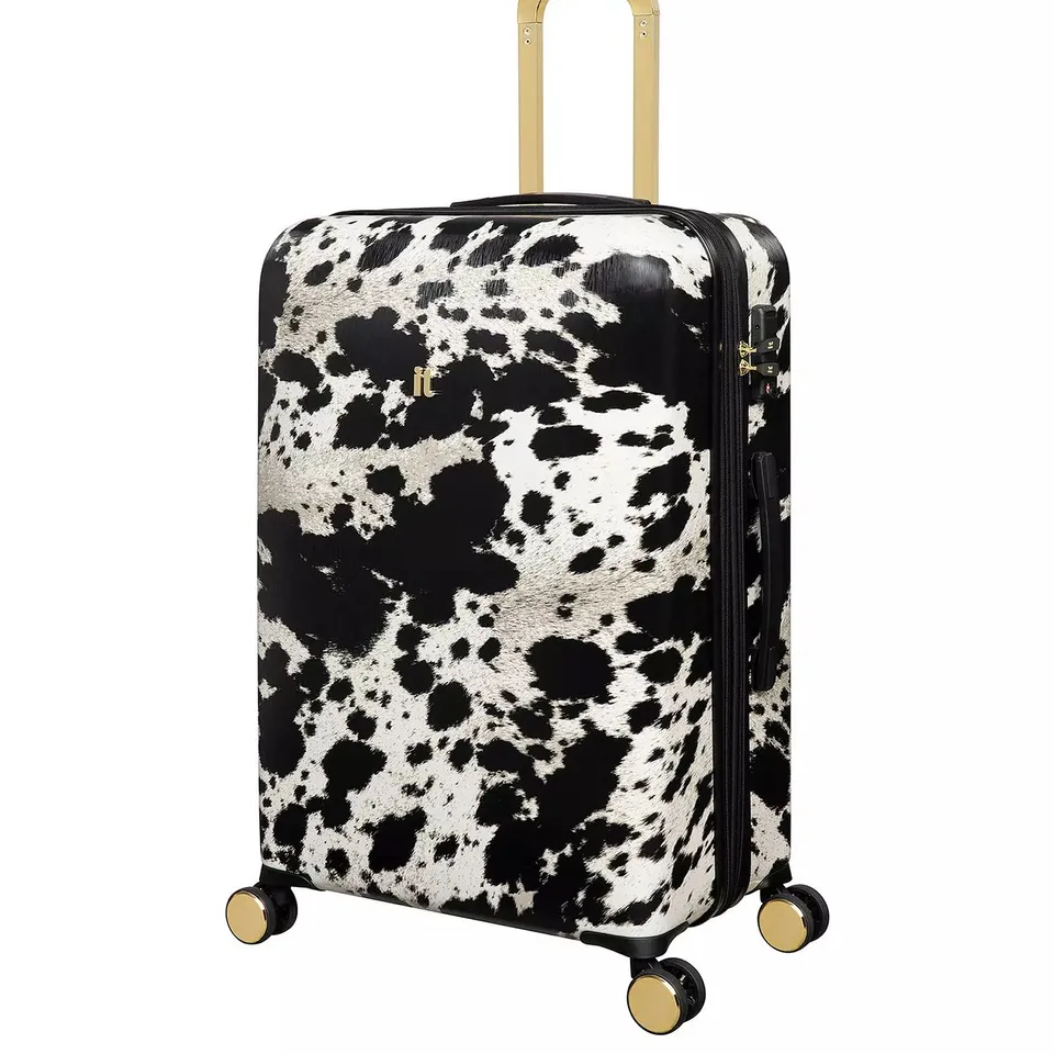 IT LUGGAGE SHEEN TEXTURED COW MEDIUM SUITCASE