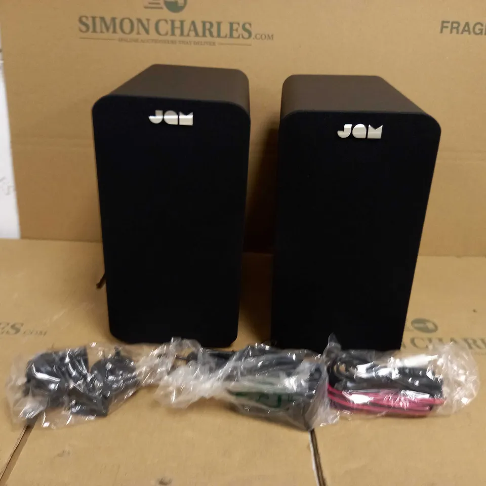 JAM BLUETOOTH BOOKSHELF SPEAKERS