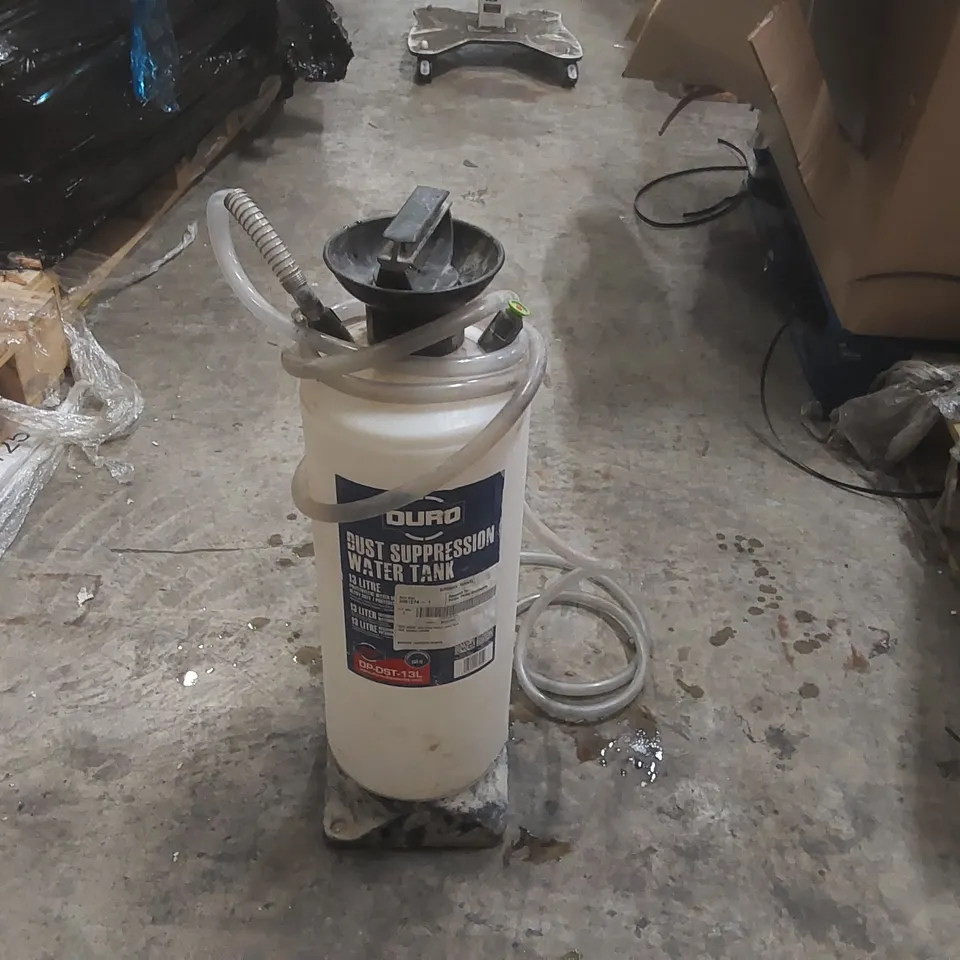 DURO 13LTR DUST SUPPRESSION WATER TANK