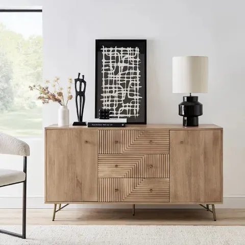 BOXED PRIYA LARGE SIDEBOARD MANGO WOOD