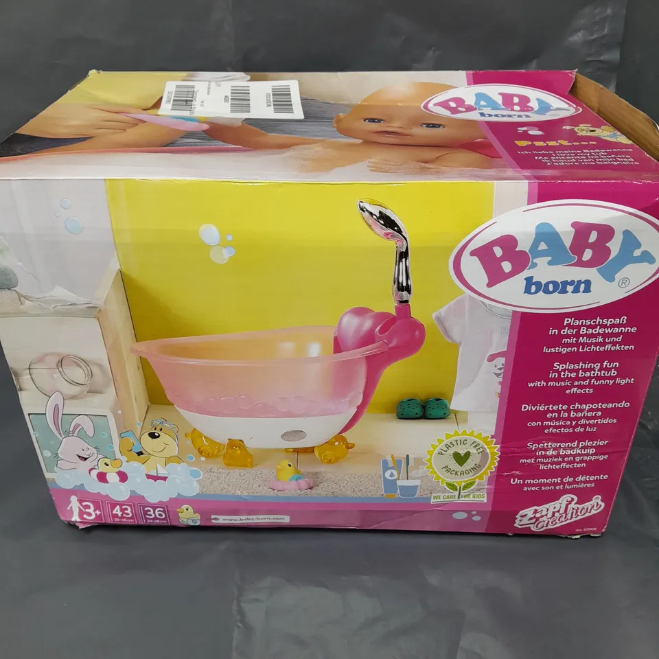 BABY BORN SPLASHING FUN BATHTUB