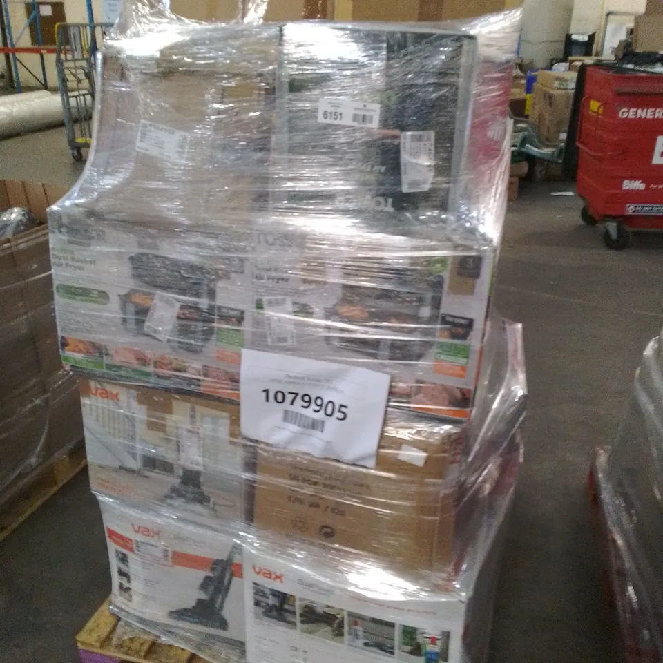 PALLET OF APPROXIMATELY 20 UNPROCESSED RAW RETURN HOUSEHOLD AND ELECTRICAL GOODS TO INCLUDE;