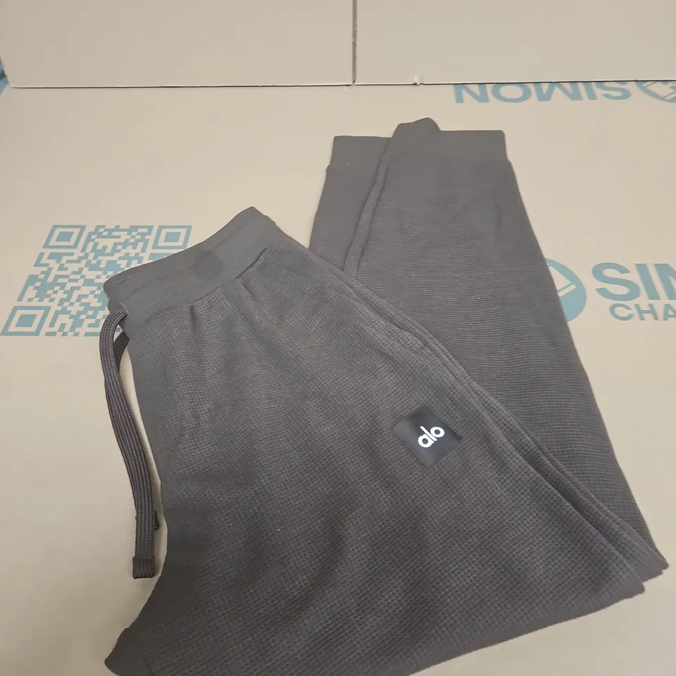 ALO DARK BROWN JOGGERS SIZE S