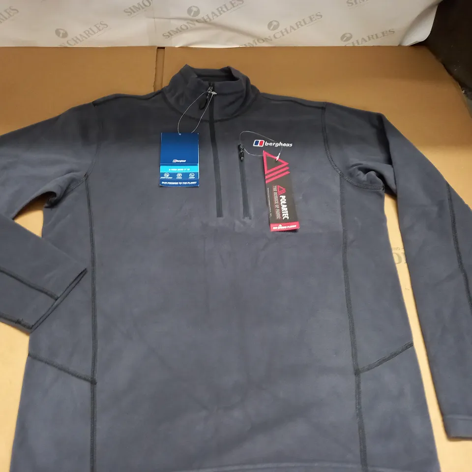 BERGHAUS HALF ZIP FLEECE - UK M